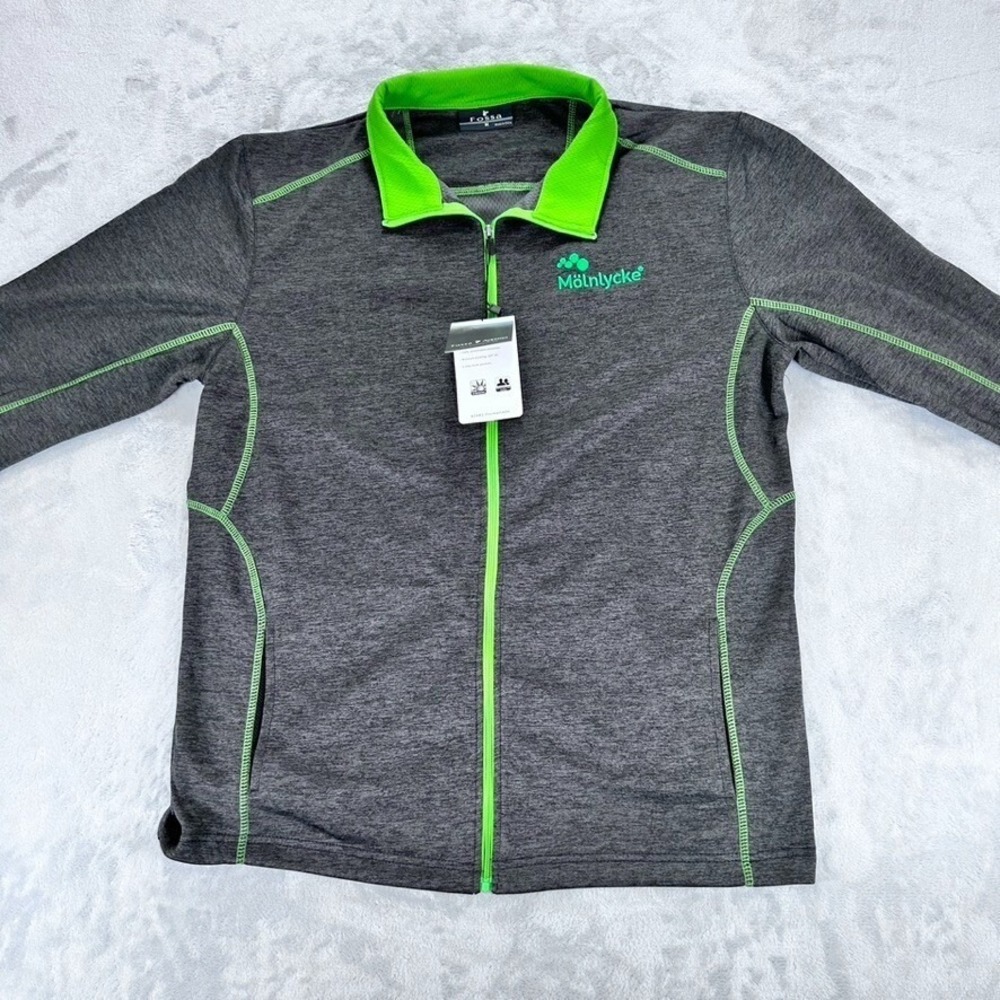 Fossa Apparel Jacket Women Medium Outdoor Sportswear Lightweight W Logo see pics